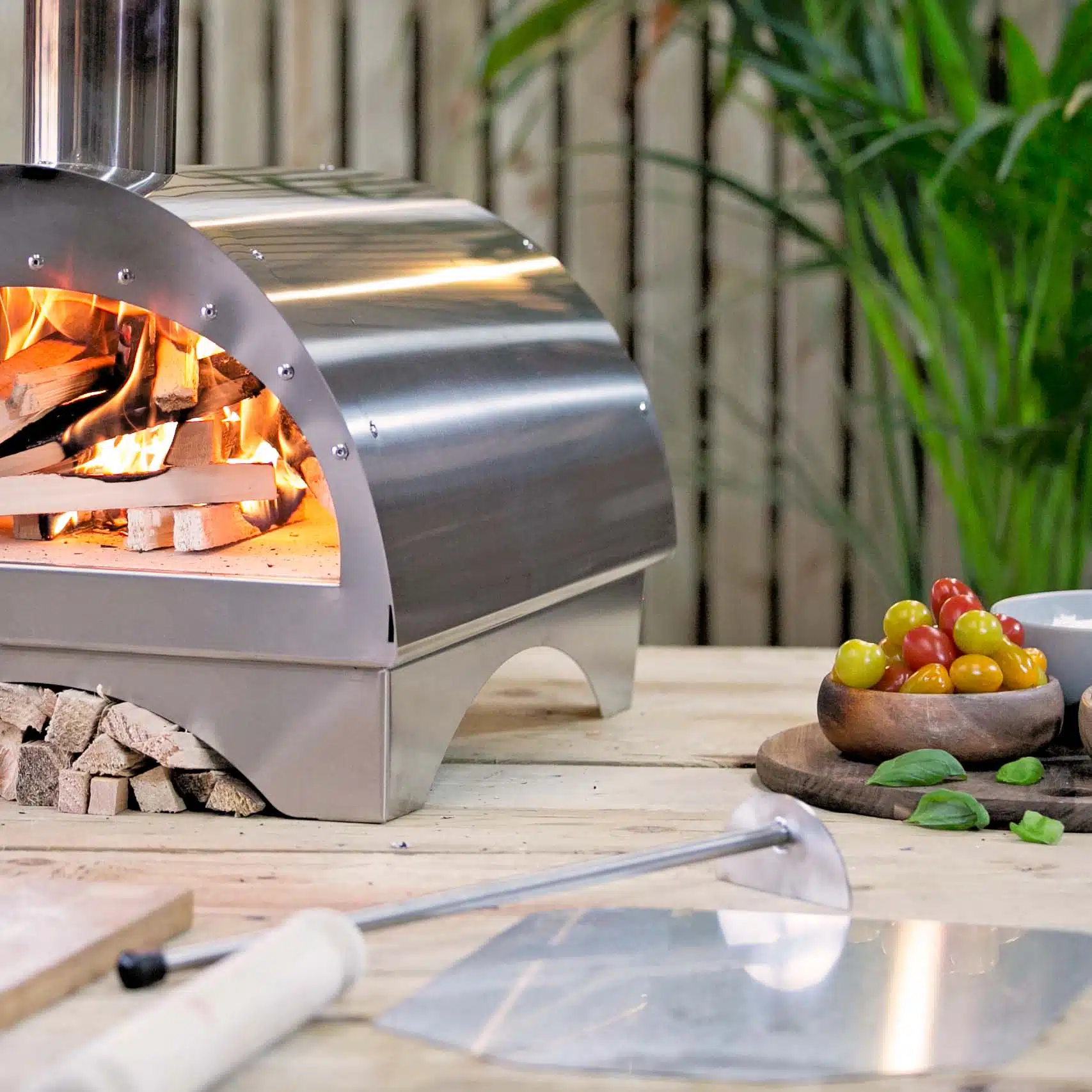Igneus Embers Rake - pizza oven accessories