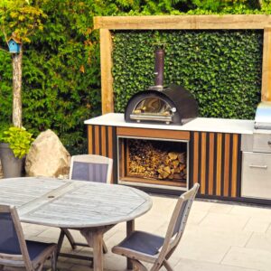 outdoor garden pizza oven