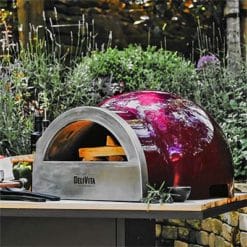 Delivita Portable Wood Fired Pizza Oven - Berry Hot
