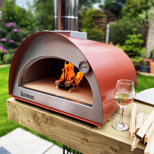 Outdoor garden tabletop pizza oven
