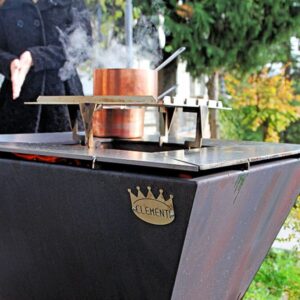 Clementi Colorado wood fired BBQ grill