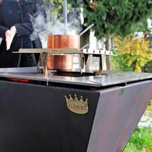 Clementi Colorado wood fired BBQ grill