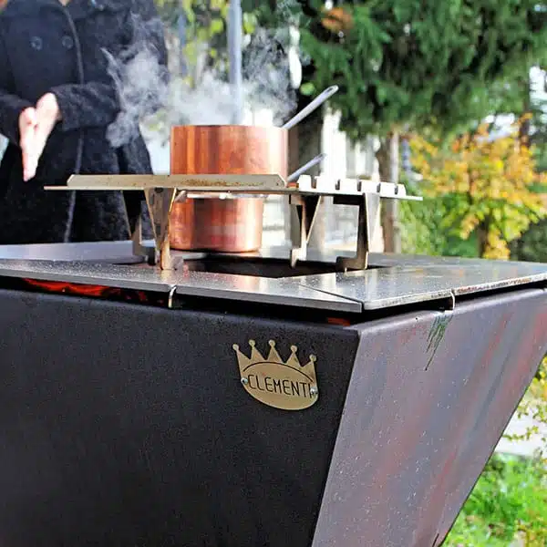 Clementi Colorado wood fired BBQ grill