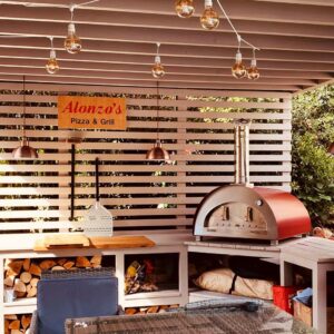 Outdoor garden commercial pizza oven
