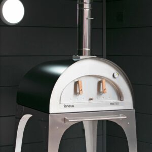Igneus Pro 750 wood fired pizza oven - outdoors- igneus wood fired pizza ovens uk