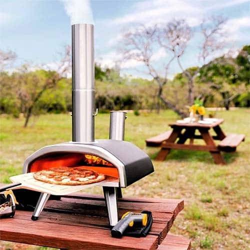 Ooni Fyra 12 portable wood pellet pizza oven