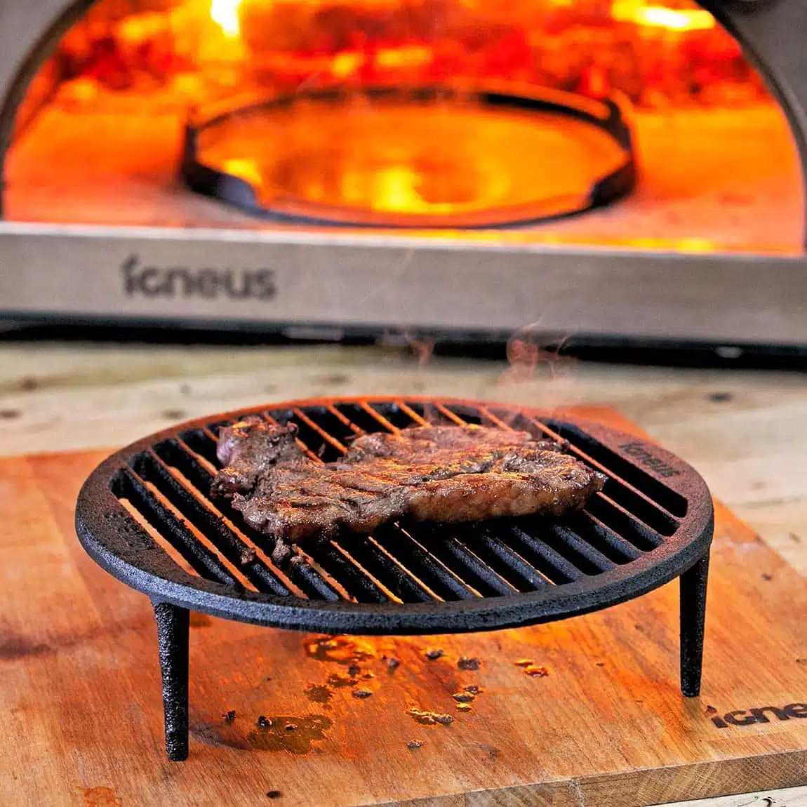 Igneus Tuscan Grill - Cast Iron Cookware - igneus wood fired pizza ovens