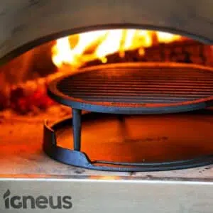 Igneus Tuscan Grill - Cast Iron Cookware - pizza oven accessory