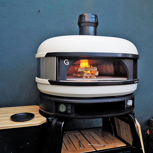 ivory outdoor garden pizza oven