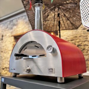Clementi Clementino gas pizza oven - red