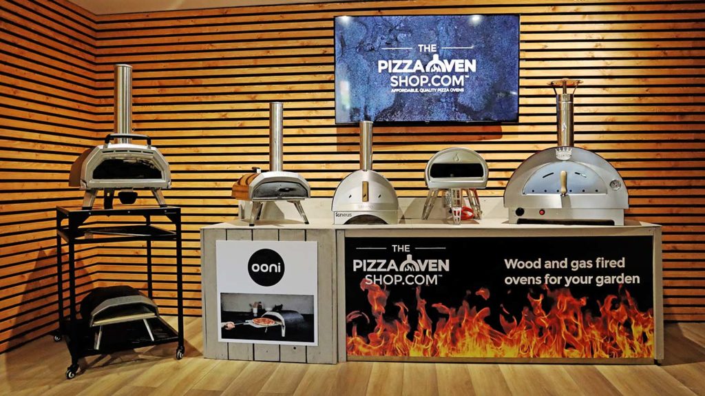 Portable garden pizza ovens
