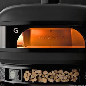 Gozney Dome dual fuel pizza oven in off black