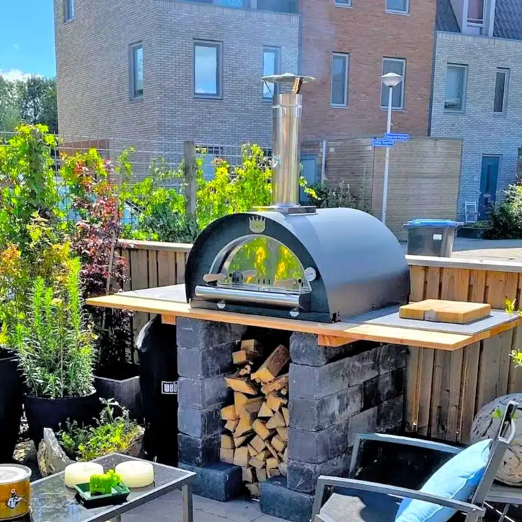 Clementi Family wood fired pizza oven