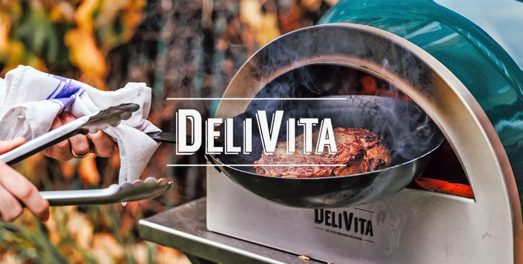 Delivita wood fired pizza oven