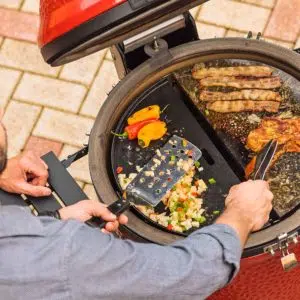 Half Moon Cast Iron Reversible Griddle