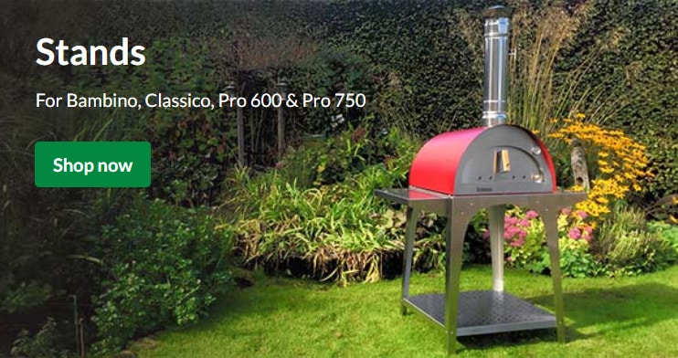 outdoor garden pizza oven stands / tables