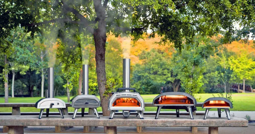 Ooni portable garden pizza ovens
