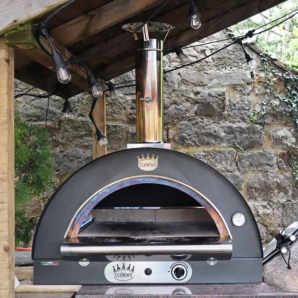 Clementi Original Dual Fuel Pizza Oven - Italian home pizza oven