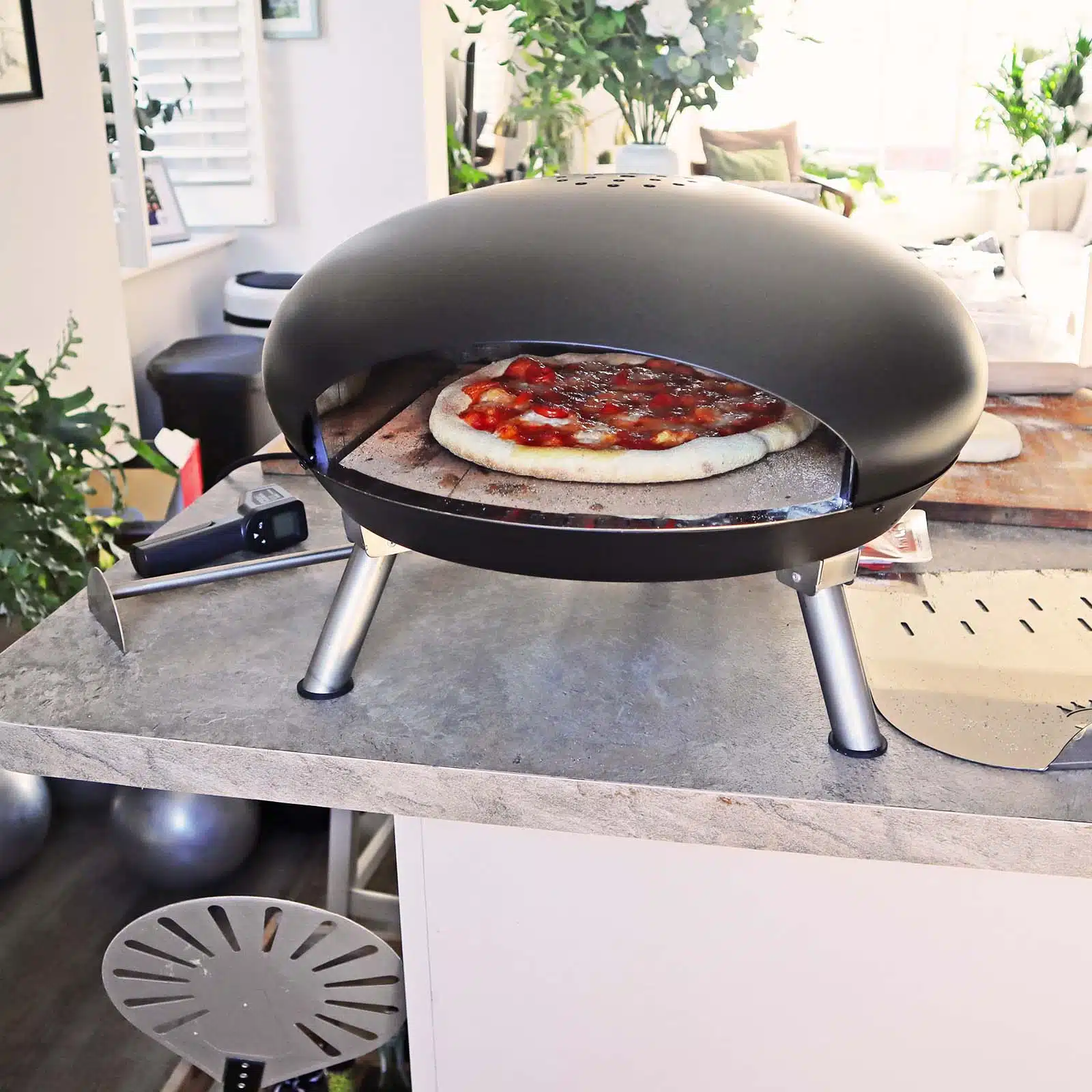 Clementi Crosti Electric Portable Pizza Oven for indoor & outdoor use