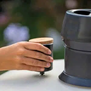 Gozney Dome dual fuel pizza oven steam injector