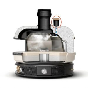 Gozney Dome Steam Injector Diagram