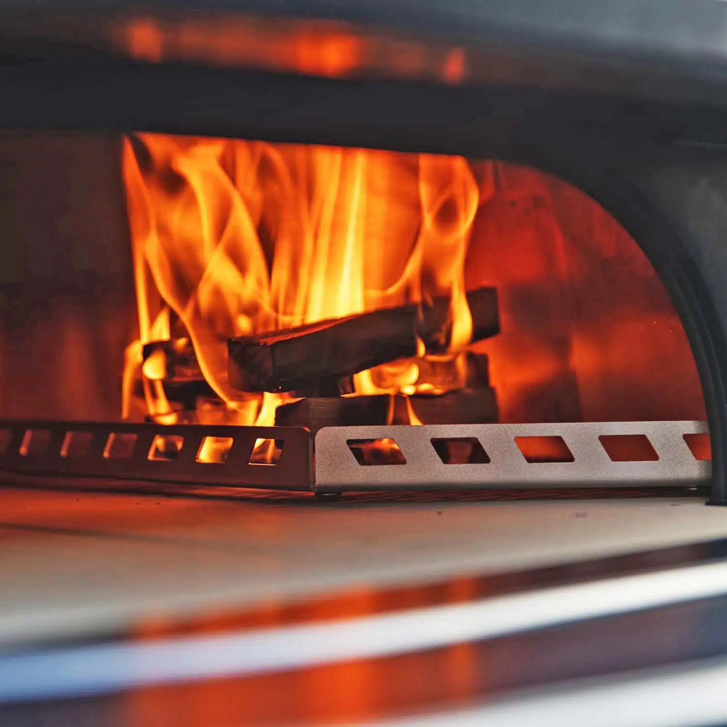 Gozney Dome wood rack pizza oven