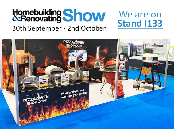 Homebuilding and Renovating Show - London - The pizza oven shop uk