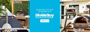 Dividebuy interest free credit - the pizza oven shop uk - delivita - gozney , igneus, clementi