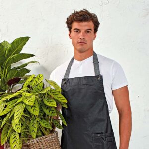 Wax Look Demin Apron