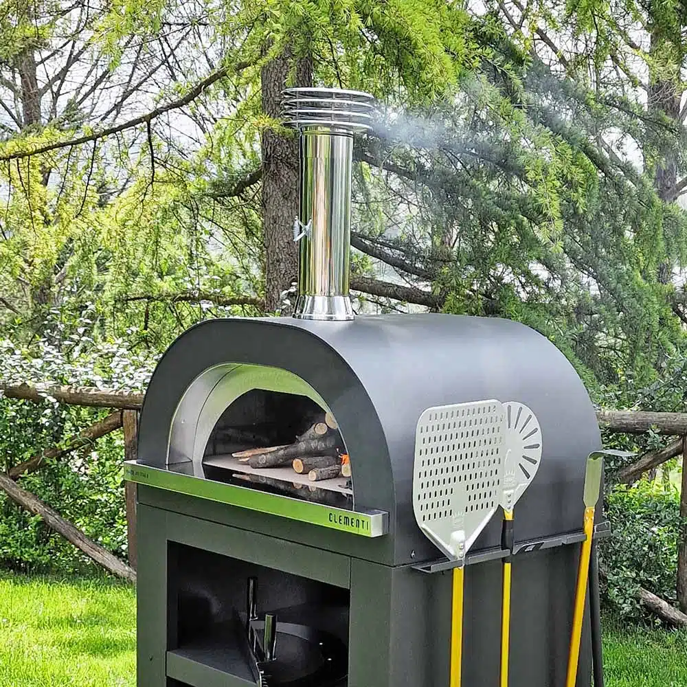 Clementi Gold wood fired pizza oven