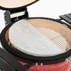 Kamado Joe Half Moon Soap Stone - the pizza oven shop uk
