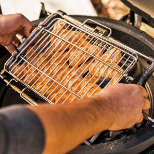 Kamado Joe JoeTisserie Basket Kit - The pizza oven shop uk