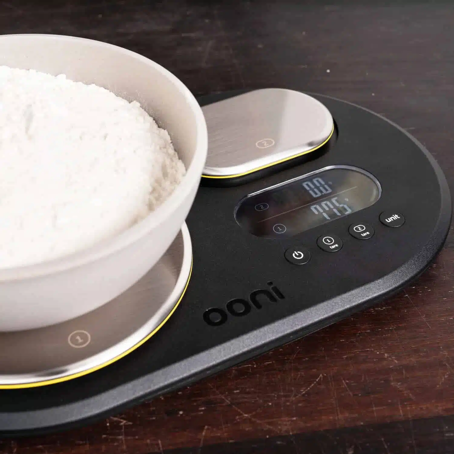 Ooni Dual Platform Digital Scales - pizza oven accessories - the pizza oven shop uk