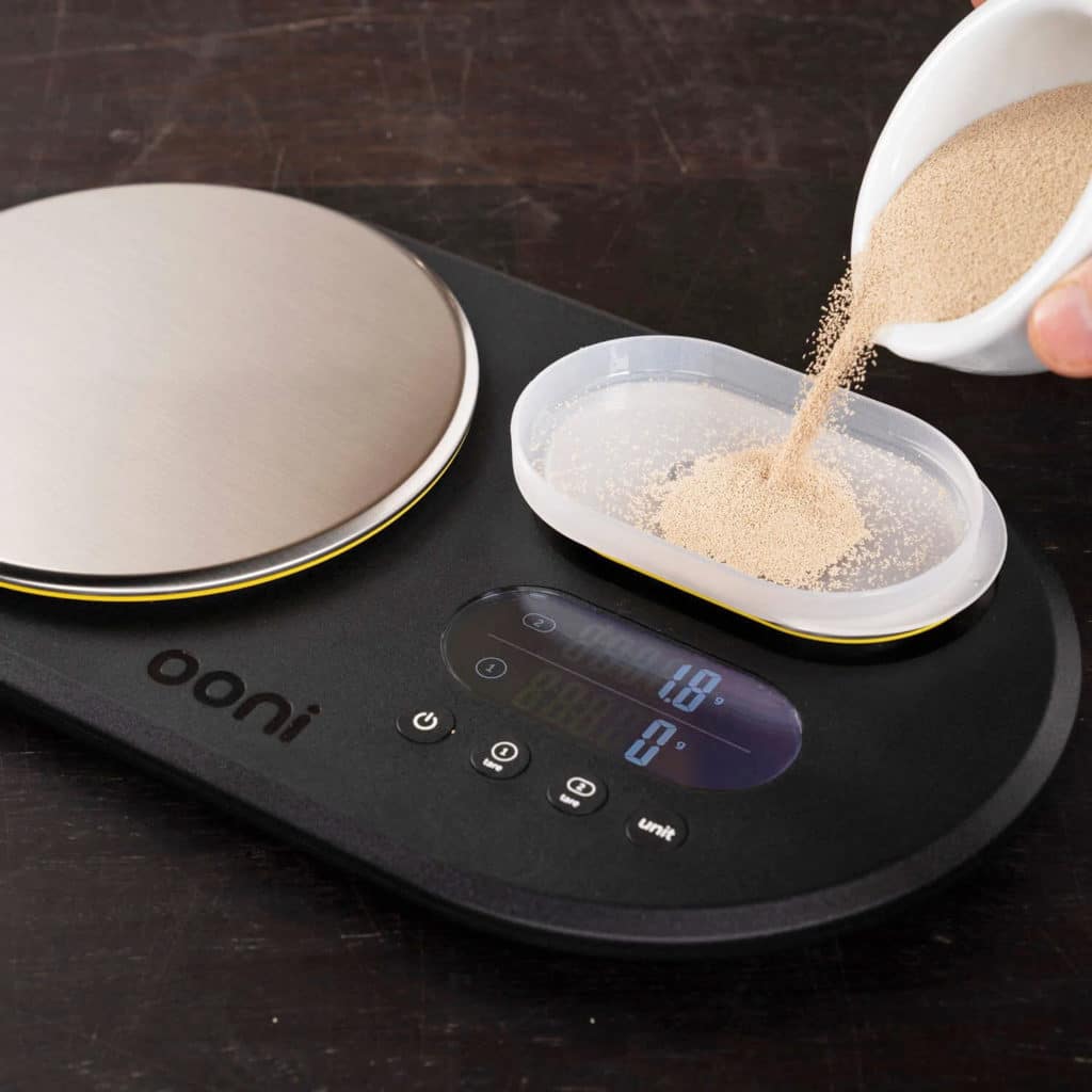 Ooni Dual Platform Digital Scales - pizza oven accessories - the pizza oven shop uk