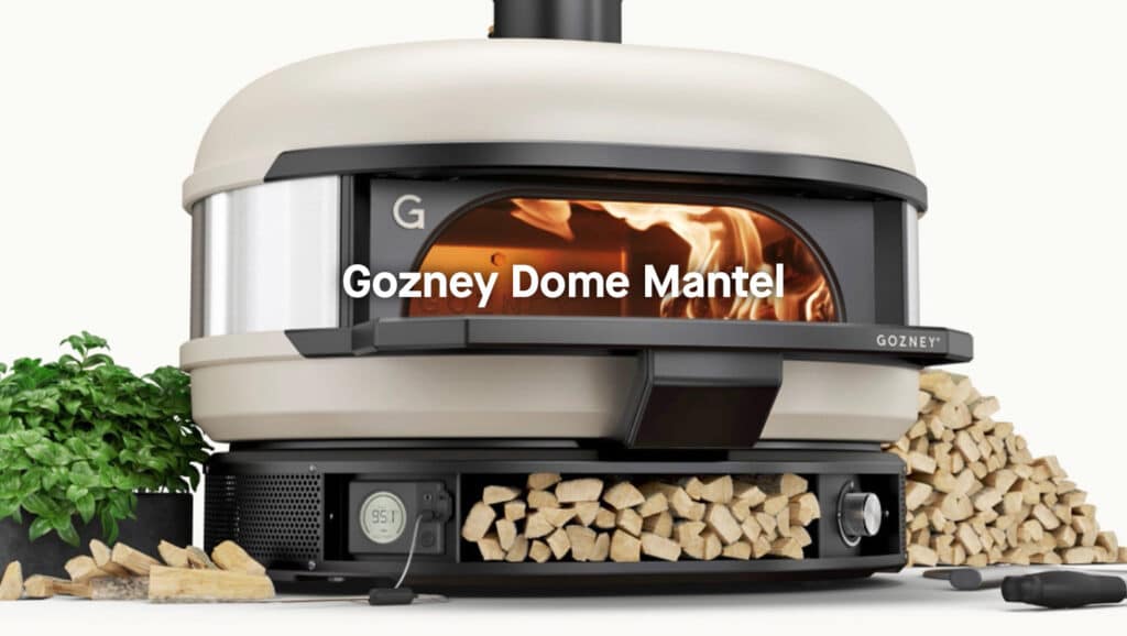 Gozney Dome Mantel - dual fuel pizza oven