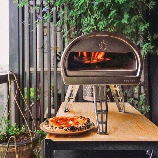 Gozney Roccbox portable gas pizza oven - yellow