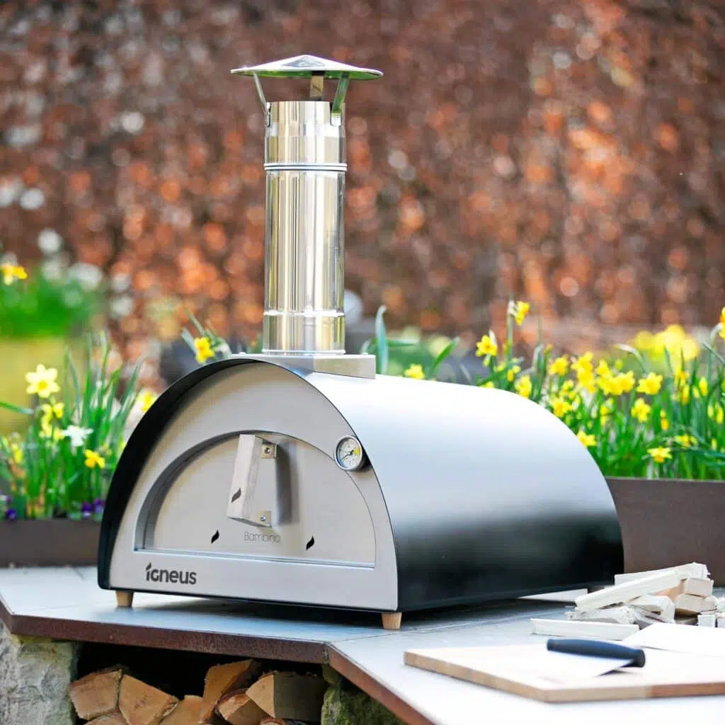 Igneus Bambino wood fired garden pizza oven