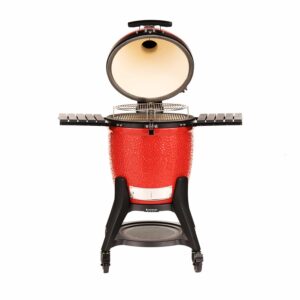Kamado Joe Classic III Ceramic Grill - the pizza oven shop uk - lid open