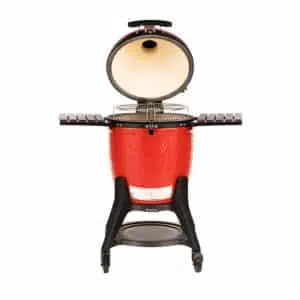 Kamado Joe Classic III Ceramic Grill - the pizza oven shop uk - lid open