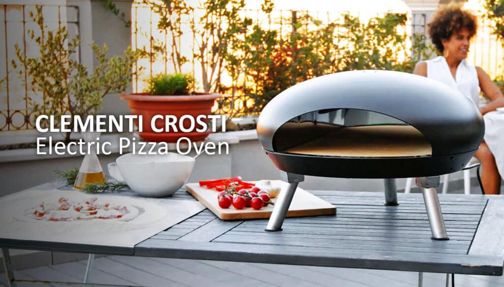 Clementi Crosti Electric Indoor Pizza Oven - portable pizza oven - the pizza oven shop uk