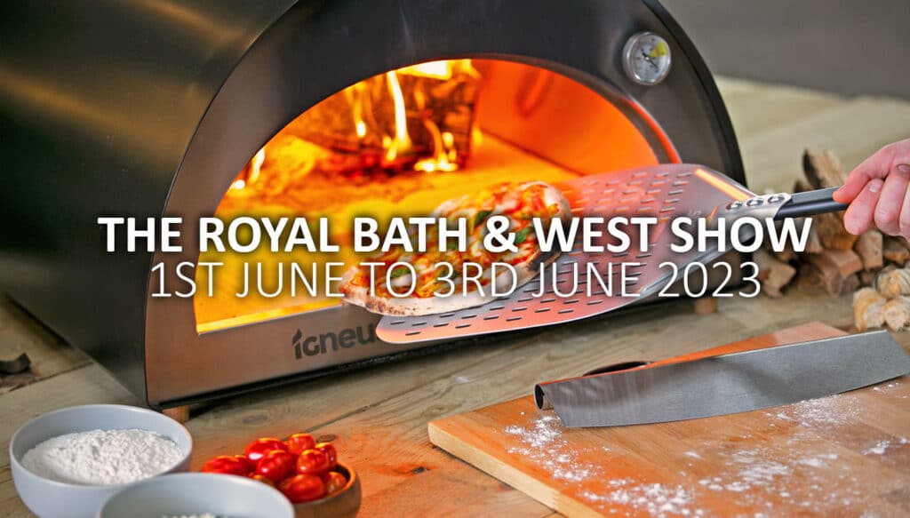 The royal bath and west show 2023 - the pizza oven shop - igneus wood fired ovens