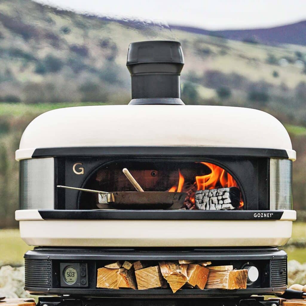 Gozney Dome dual fuel outdoor garden pizza oven