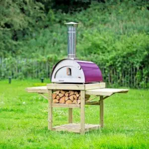 Wooden Pizza Oven Stand