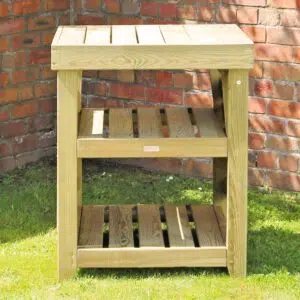 Wooden Pizza Oven Stand