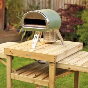 Wooden Pizza Oven Stand
