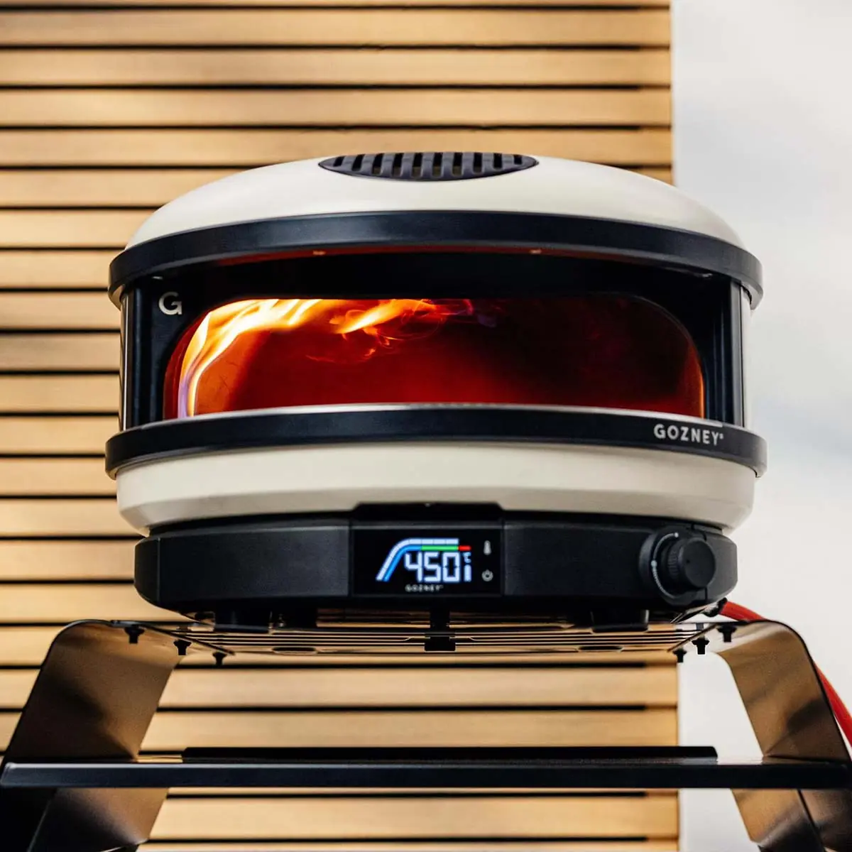Gozney Arc Gas pizza oven in bone
