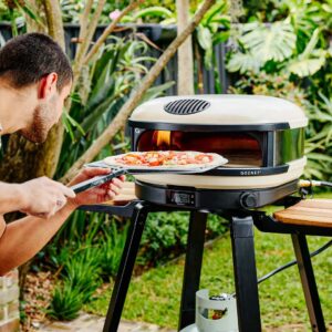 Gozney Arc XL on stand with balance pro peel