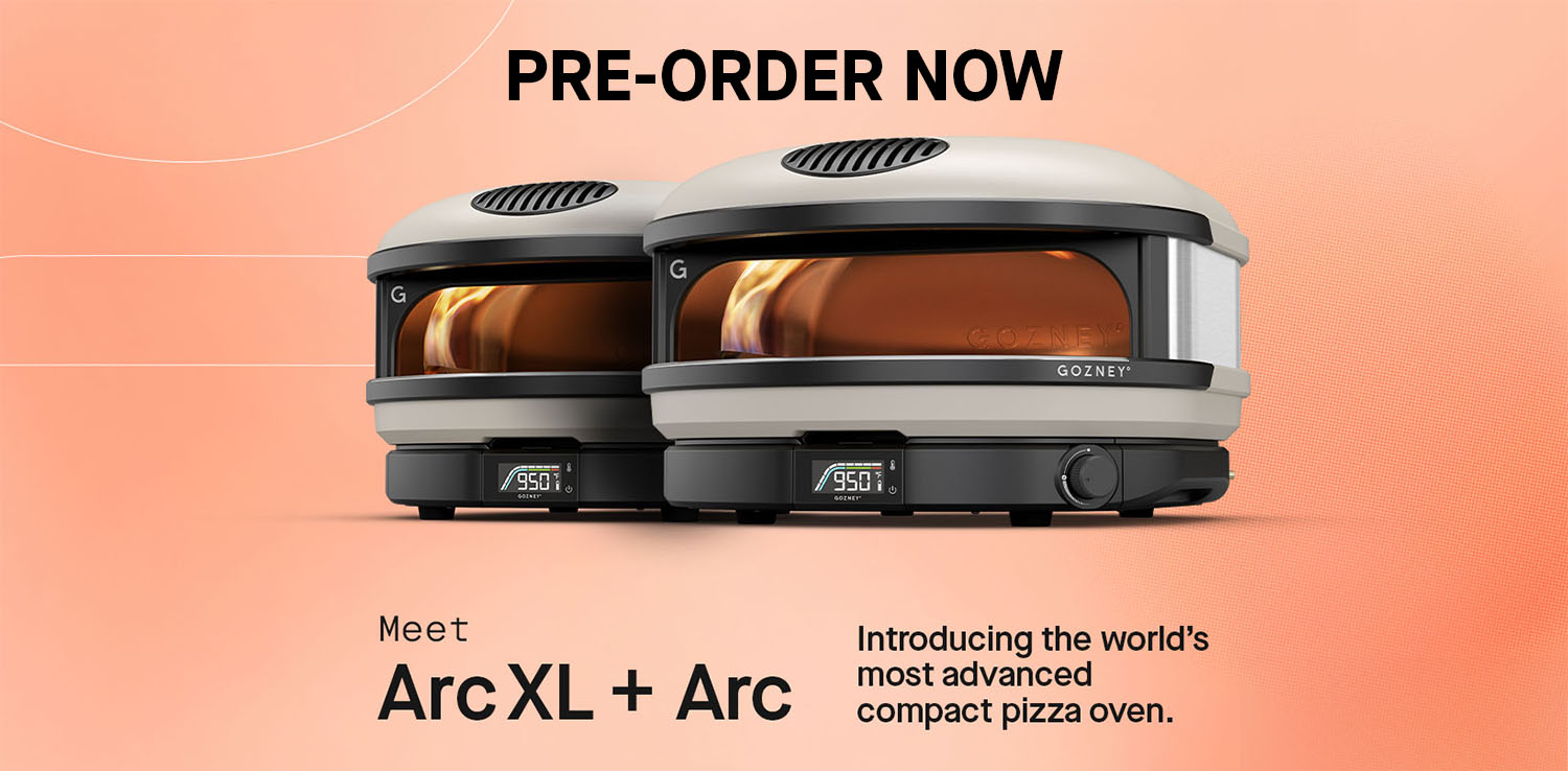 Gozney Arc Pizza Oven + Arc XL Preorder now!