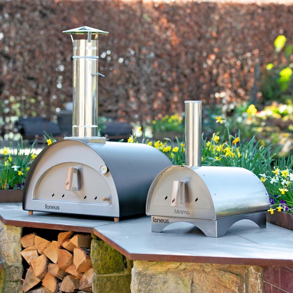 Igneus Classico and Igneus Minimo Wood Fired Pizza Oven
