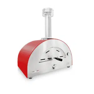 Clementi Clementino Gas Pizza Oven in red